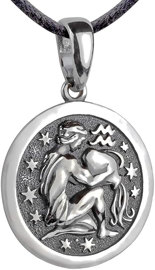 Mia Silver Studio - Aquarius Necklace for men