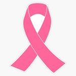 Breast Cancer Awareness Logo Vinyl Waterproof Sticker Decal Car Laptop Wall Window Bumper Sticker 5" - Cancer Car Accessories for men