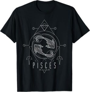 Zodiac Sign Astrology Birthday Gift Idea - Pisces T-Shirt for men