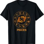 Astrology Zodiac Sign Tees - Pisces T-Shirt for men