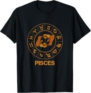 Astrology Zodiac Sign Tees - Pisces T-Shirt for men