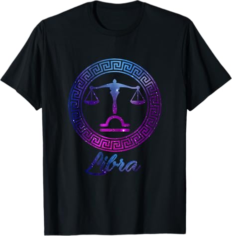 Libra Zodiac Sign T-Shirt - Aries T-Shirt for men