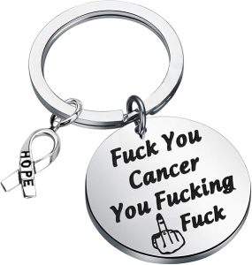 PENQI - Cancer Keychain for men