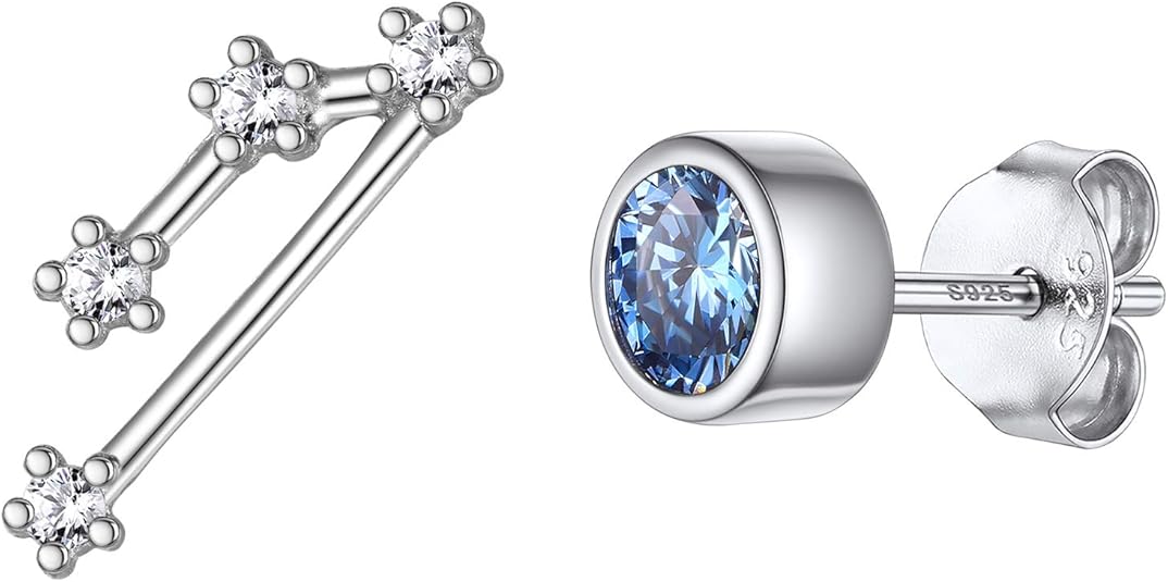 Silvora - Taurus Earrings for men