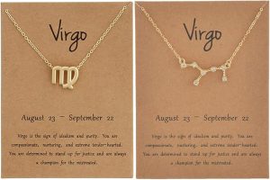 Long tiantian - Virgo Necklace for men