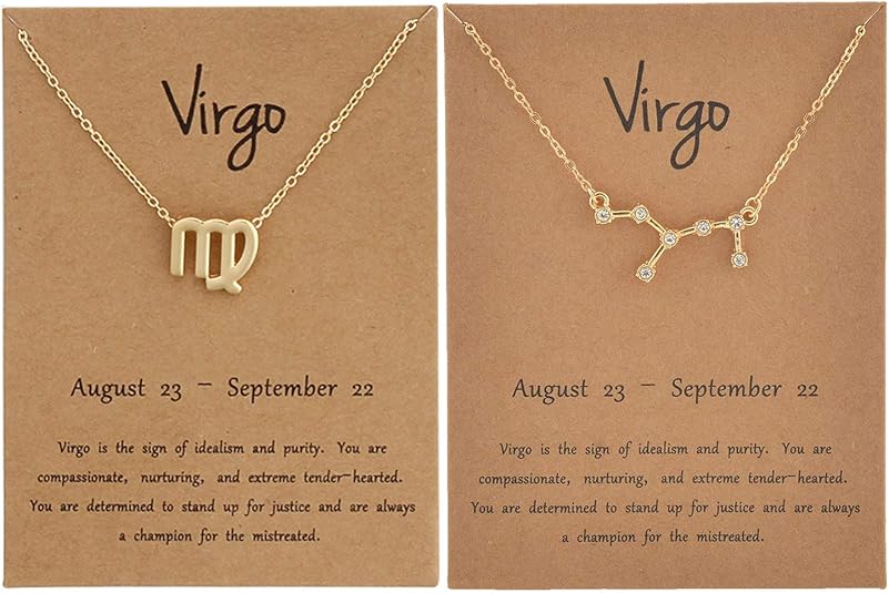 Long tiantian - Virgo Necklace for men
