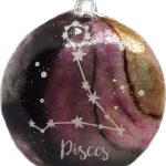 OnHoliday Zodiac Sign Pisces Astrology Christmas Tree Ornament - Pisces for men