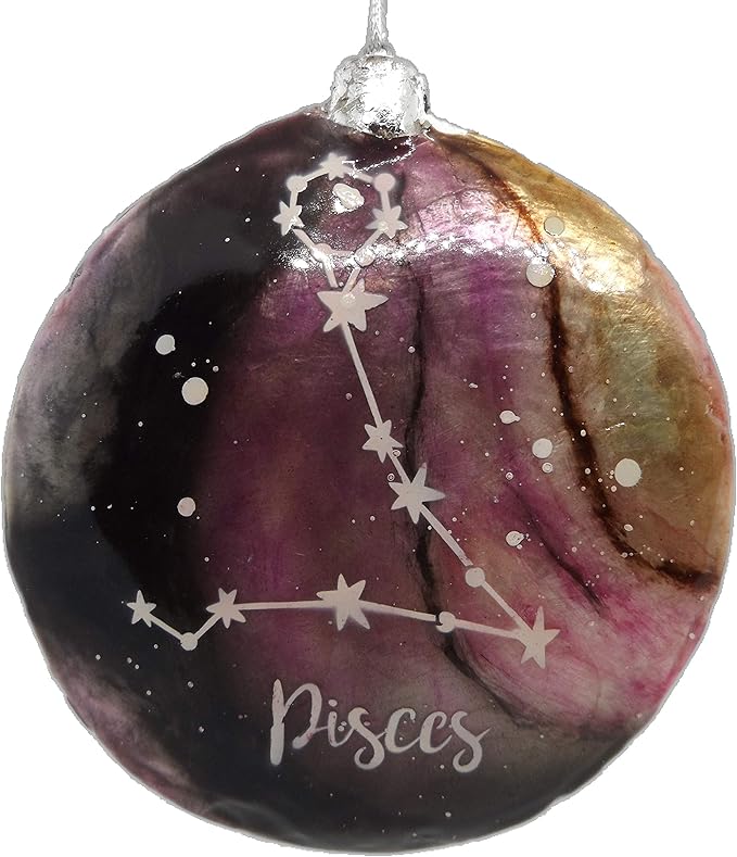 OnHoliday Zodiac Sign Pisces Astrology Christmas Tree Ornament - Pisces for men