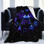 Gemini Zodiac Sign Throw Blanket Ultra-Soft Micro Fleece Blanket Travel Blanket Suitable for Rooms Sofa 60"x50" - Gemini Blanket for men