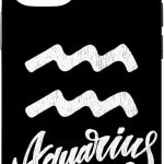 iPhone 12/12 Pro Aquarius Zodiac Sign Horoscope Astrology Case - Aquarius Phone Case for men