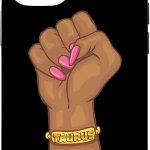 iPhone 12/12 Pro Black Power Feminist Taurus Zodiac Sign Case - Taurus Phone Case for men