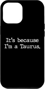 iPhone 12 Pro Max Taurus Horoscope GIfts Women Girls Men Zodiac Sign Astrology Case - Taurus Phone Case for men