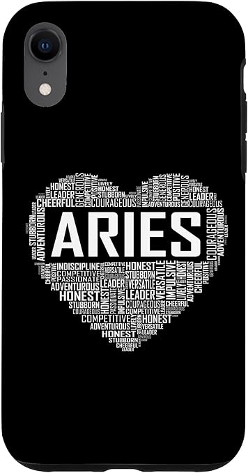 Aries Zodiac Traits Horoscope Astrology Sign Gift Case for iPhone XR - Aries Phone Case for men