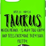 iPhone 12/12 Pro Taurus When Drunk Case - Taurus Phone Case for men