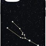 iPhone 12/12 Pro Taurus Constellation Night Stars Zodiac Sign Design Case - Taurus Phone Case for men
