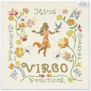 Catstudio Virgo Astrology Fine Art Print - 8x8 | Zodiac Inspired Gallery Wall Art - Virgo Poster for men