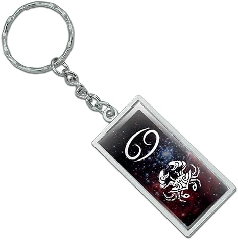 GRAPHICS & MORE - Cancer Keychain for men