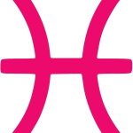 Pisces Zodiac Signs (Pink) (Set Of 2) Premium Waterproof Vinyl Decal Stickers For Laptop Phone Accessory Helmet Car Window Bumper Mug Tuber Cup Door Wall Decoration - Pisces Car Accessories for men