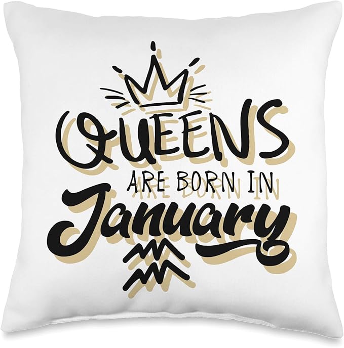 Aquarius Queen Womens 90s Retro Zodiac Sign Astrology Gift Throw Pillow - Aquarius Pillow for men