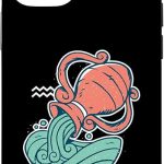 iPhone 12/12 Pro Aquarius Zodiac Sign Horoscope Astrological Signs Birthday Case - Aquarius Phone Case for men