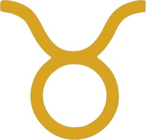 Taurus Zodiac Signs (Metallic Gold) (Set Of 2) Premium Waterproof Vinyl Decal Stickers For Laptop Phone Accessory Helmet Car Window Bumper Mug Tuber Cup Door Wall Decoration - Taurus Products for men