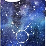 iPhone 12/12 Pro Taurus - Blue Astrological Horoscope Zodiac Star Sign Case - Taurus Phone Case for men