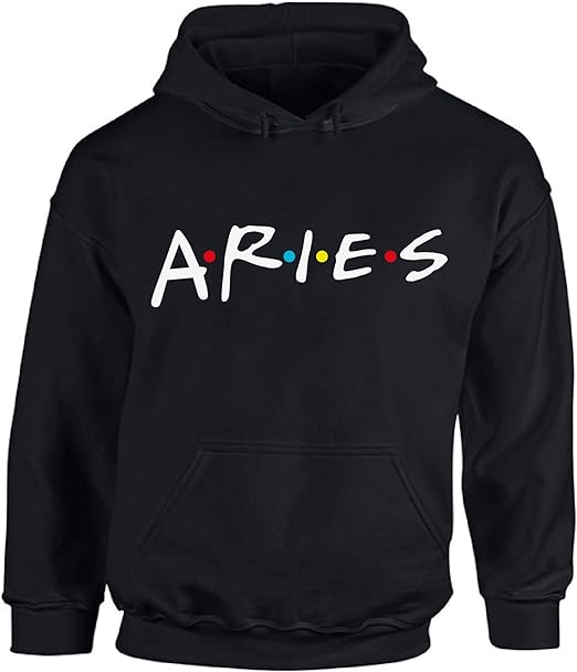 Aries Hoodie for Women Men - Zodiac Sign Birthday Astrology Gifts - Hooded Sweatshirt - Aries Hoodie for men