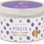 Magnificent 101 Long Lasting Pisces Zodiac Candle - 6 Oz - 35 Hour Burn Time - Blueberry Dandelion Scented Soy Wax Candle - Harness The Power of Astrological Signs to Find Your Strength - Pisces for men