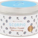 Magnificent 101 Scorpio Zodiac Sign Candle - Scented Soy Wax - Choose Your Birthdate - Great Holiday Favor for Horoscope Fans - 6 oz Tin Holder - Scorpio Products for men