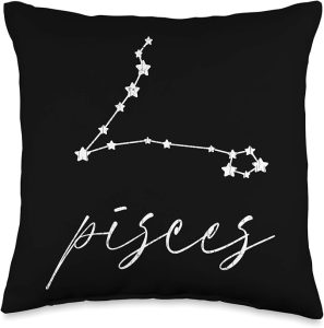 Pisces Apparel For Men And Women Funny Zodiac Sign Gift Throw Pillow - Pisces Pillow for men