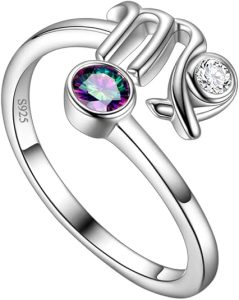 Jewmon - Virgo Ring for men