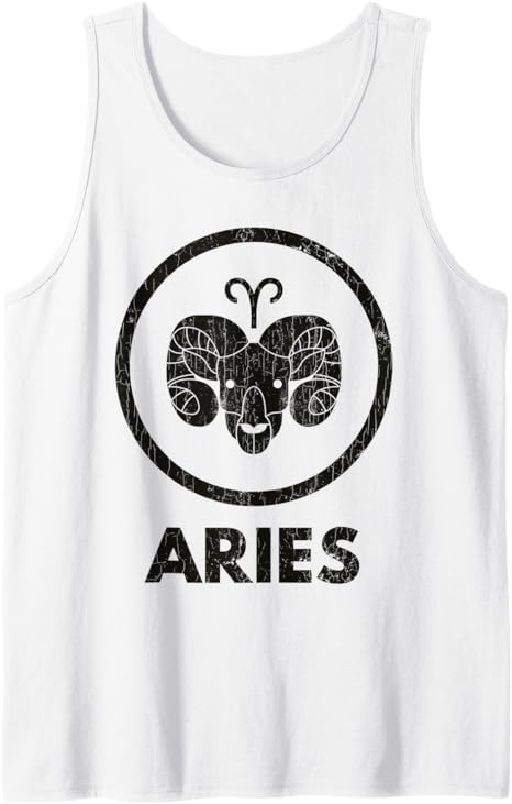 Aries Apparel For Men And Women Funny Zodiac Sign Gift Tank Top - Aries T-Shirt for men