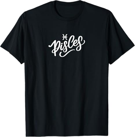 Horoscope Gifts - Dash Creations - Pisces T-Shirt for men