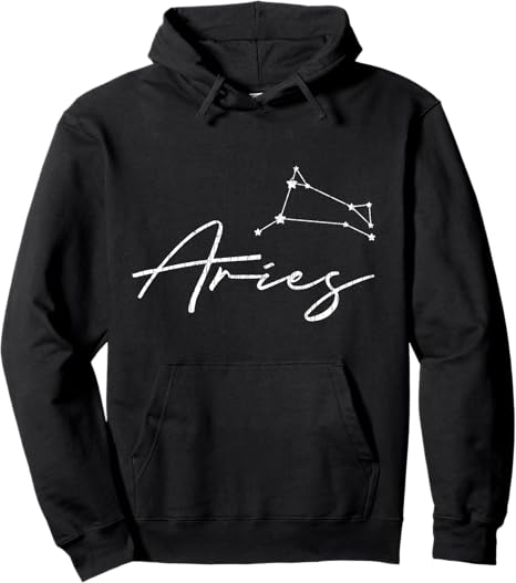 Aries Apparel For Men And Women Funny Zodiac Sign Gift Pullover Hoodie - Aries Hoodie for men