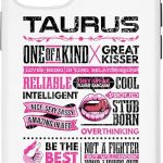 iPhone 12/12 Pro Taurus Facts Funny Zodiac Sign Graphic Case - Taurus Phone Case for men