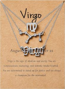 PANTIDE - Virgo Necklace for men