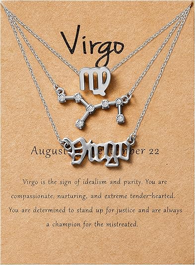 PANTIDE - Virgo Necklace for men