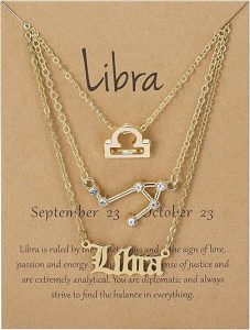 RINHOO FRIENDSHIP - Libra Jewelry for men