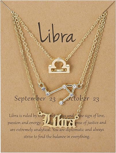 RINHOO FRIENDSHIP - Libra Jewelry for men