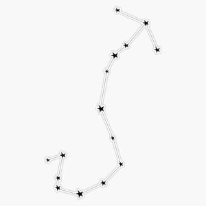 Magnet Constellation | Scorpio Magnet Bumper Sticker Car Magnet Flexible Reuseable Magnetic Vinyl 5" - Scorpio Sticker for men