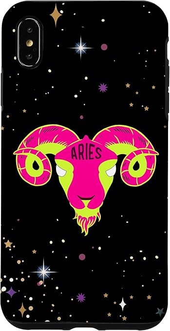 iPhone XS Max Aries Girl Zodiac Sign March April Horoscope Case - Aries Phone Case for men
