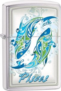 Zippo Lighter - Horoscope Zodiac Signs (Pisces) - Pisces for men