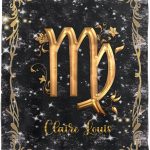 Personalized Throw Blanket, Gold Starry Sky Virgo Custom Blankets 50x60 Inches for Couch Bed, Fleece Blanket with Your Name Birthday for Boy Girl Teen - Virgo Blanket for men