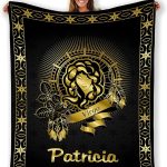 Blanket for Virgo, Customized Zodiac Blanket, with Custom Names, Horoscope Design, for Friends and Family, Birthday, Christmas, House Warming Gift, Super Soft and Warm Blanket - Virgo Blanket for men