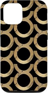 Zodiac Sign Gold-Colored Pattern For Astrology Lovers Taurus Case for iPhone 12/12 Pro - Taurus Phone Case for men