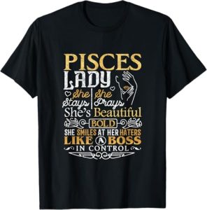 Astrology Zodiac Sign Dezigns - Pisces T-Shirt for men
