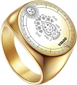 OAKKY - Virgo Ring for men