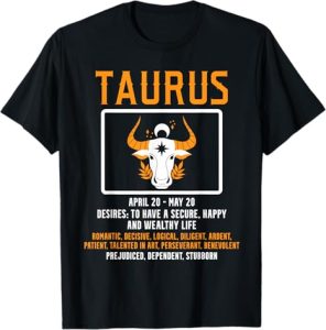 Taurus April May Astrological sign Taurus T-Shirt - Taurus for men