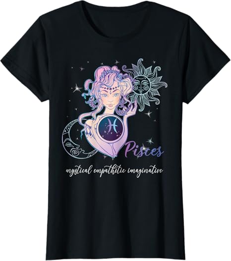 Pisces Birthday Gifts | Pisces Zodiac Sign - Pisces T-Shirt for men