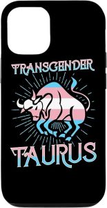 iPhone 12/12 Pro Transgender Taurus Zodiac Sign Trans Horoscope LGBTQ Party Case - Taurus Phone Case for men